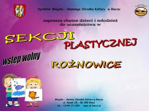 sekcja plastyczna - RożnowiceMini