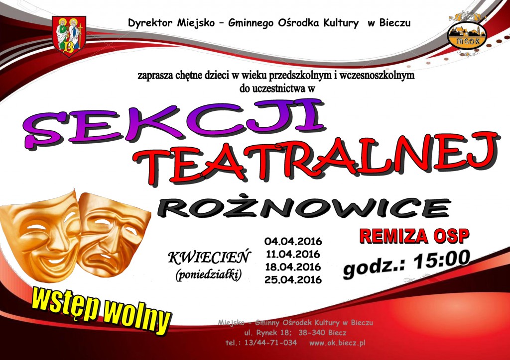 teatralna (kwiecień)- Rożnowice