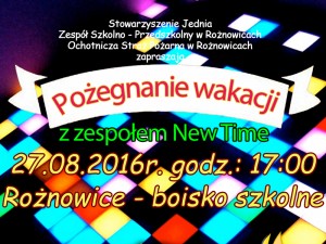 Pozegnanie wakacji 2016Mini